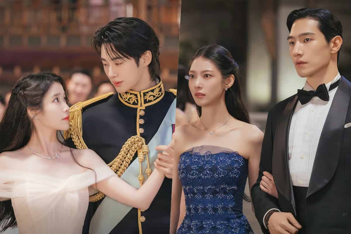 IU & Byeon Woo Seok Shine at 'Perfect Crown' Ball