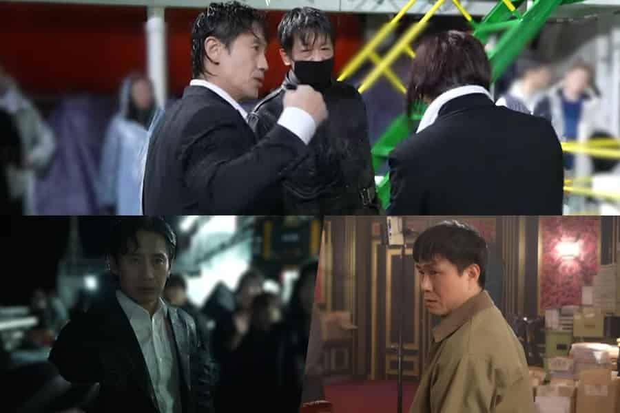 Behind the Scenes of 'Fifties Professionals' Action