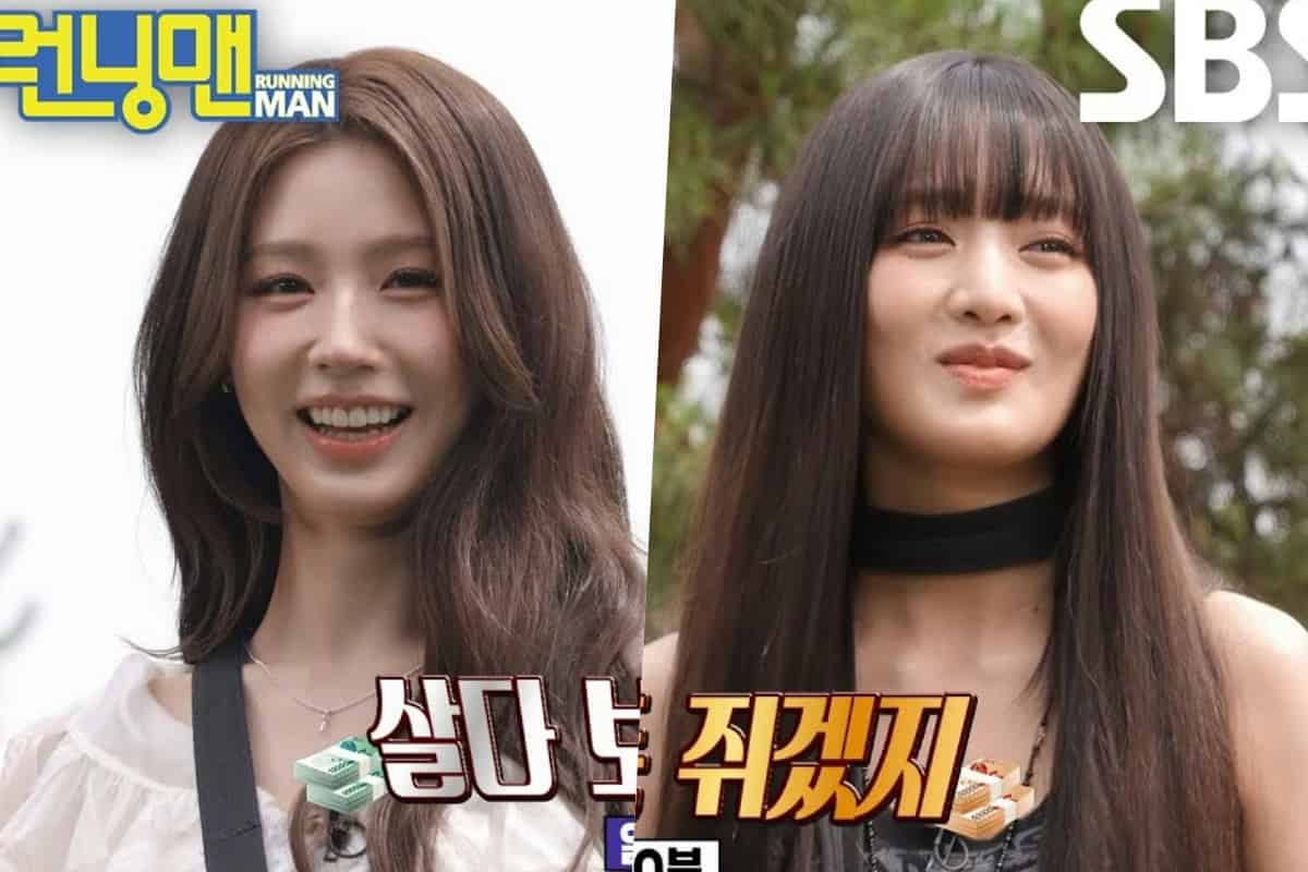 Miyeon & Minnie Light Up 'Running Man' Preview