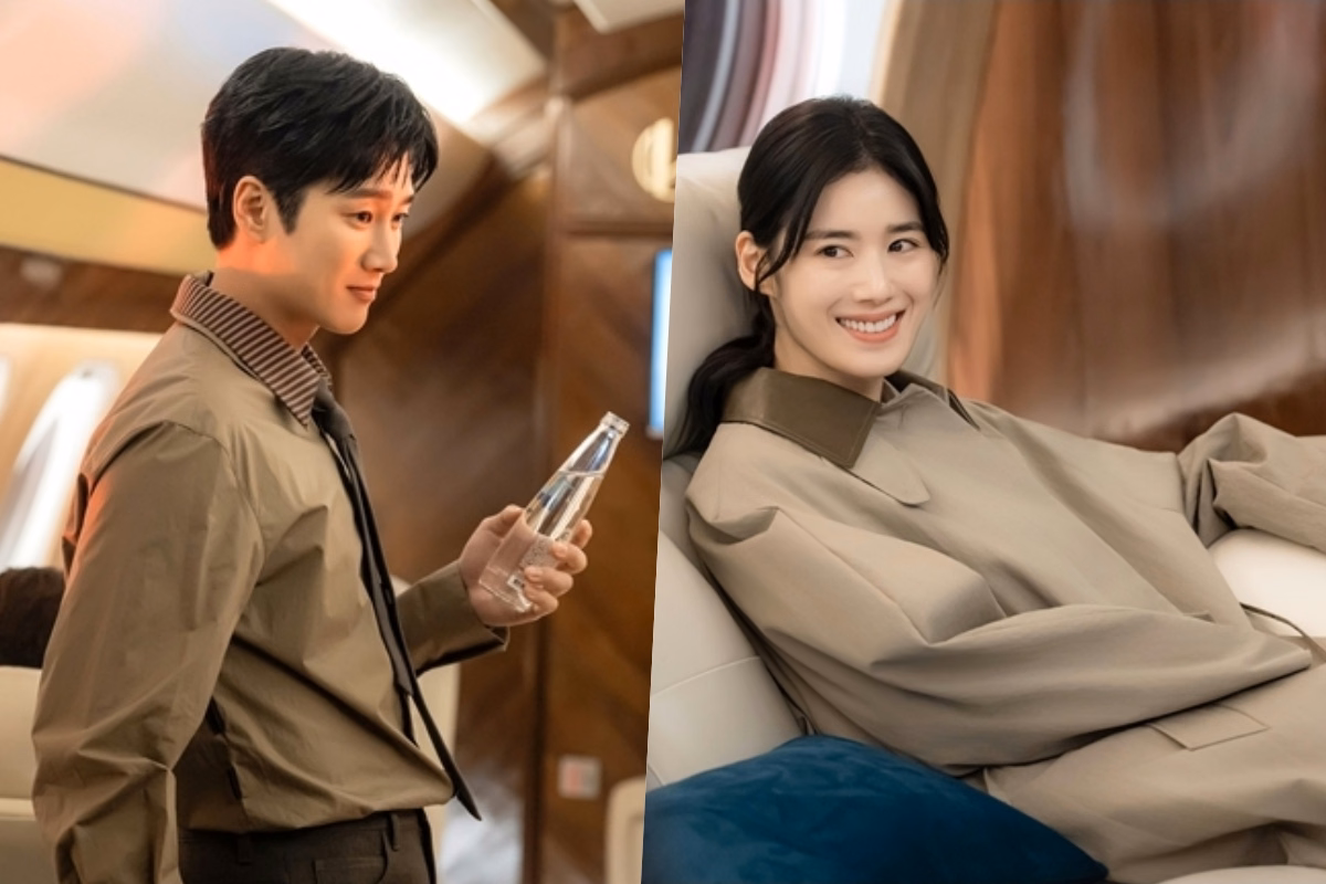 Jung Eun Chae Settles Into Ahn Bo Hyun's Jet in Flex x Cop 2