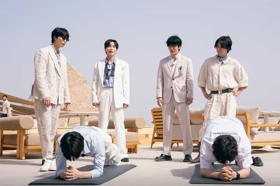 Leeteuk and Friends Battle for Glory in Egypt