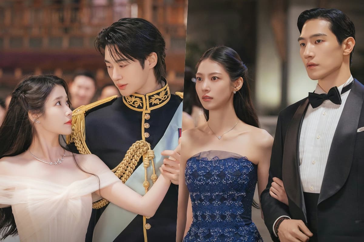 IU & Byeon Woo Seok Shine at 'Perfect Crown' Ball