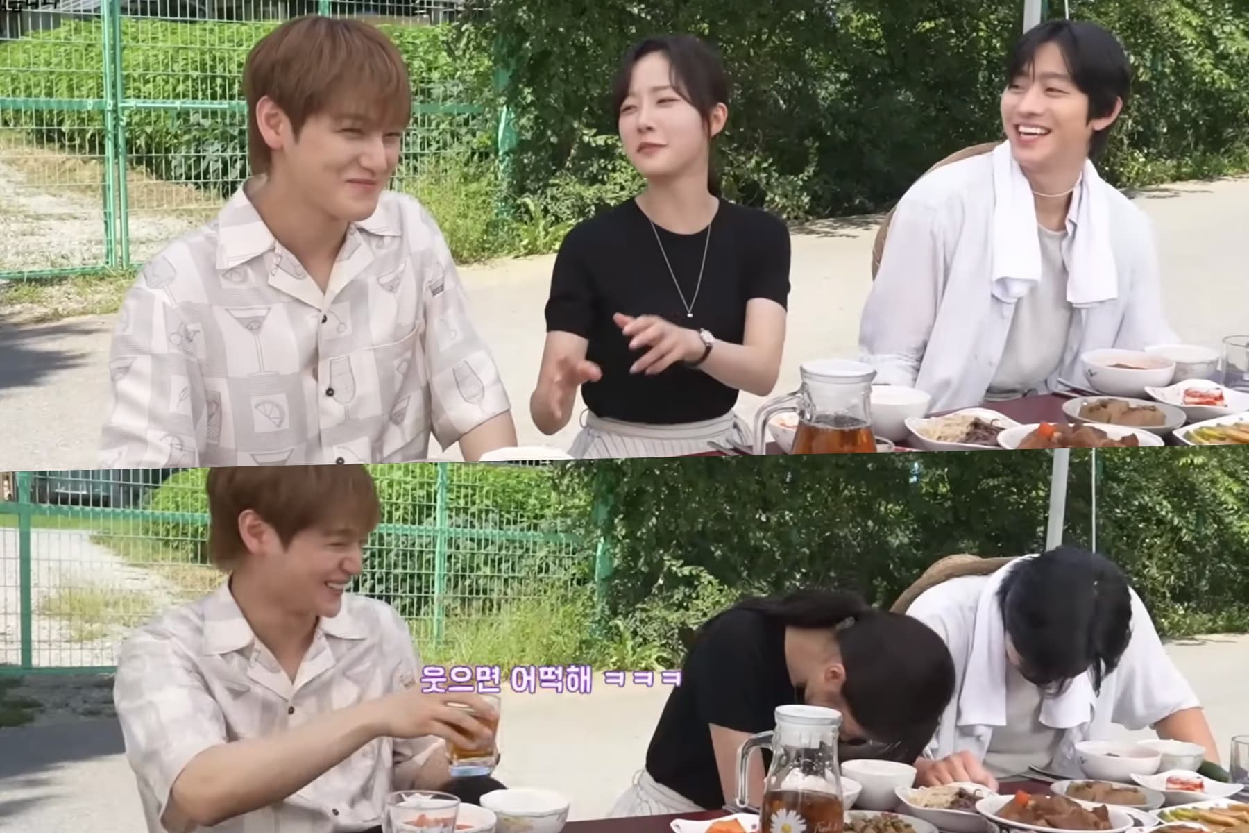 Hilarious Love Triangle on 'Sold Out On You' Set
