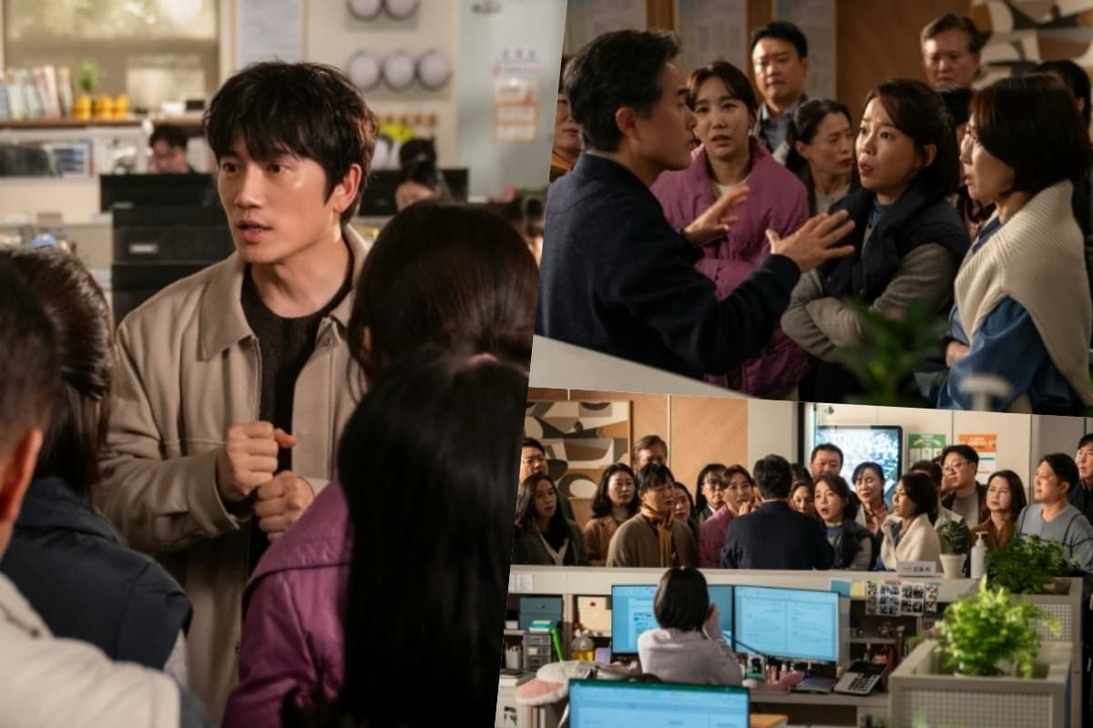 Ji Sung Faces Angry Mob Crisis in The Apartment Job