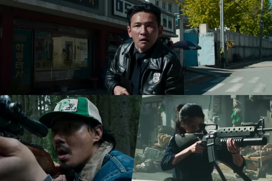 Hwang Jung Min, Zo In Sung Battle Aliens in 'HOPE'