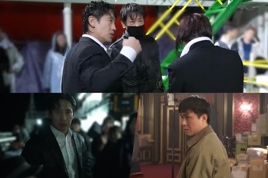 Behind the Scenes of 'Fifties Professionals' Action